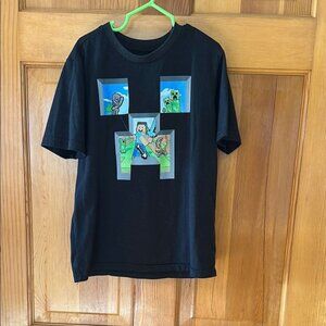 Black Kids T-Shirt Minecraft